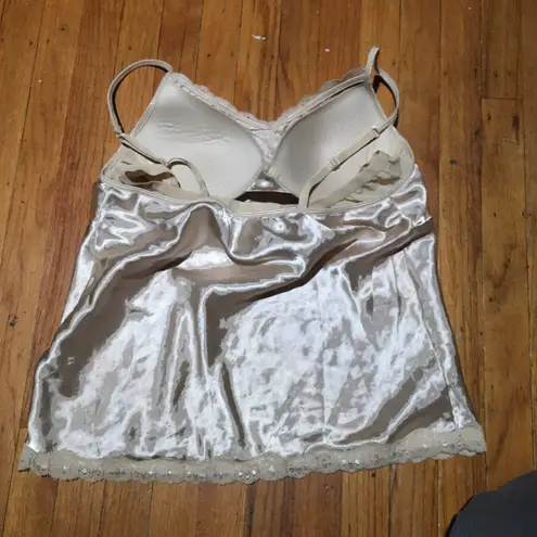 Satin Camisole Tan