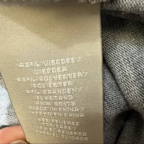 Joan Vass rib knit sweater grey heathered :Box001: