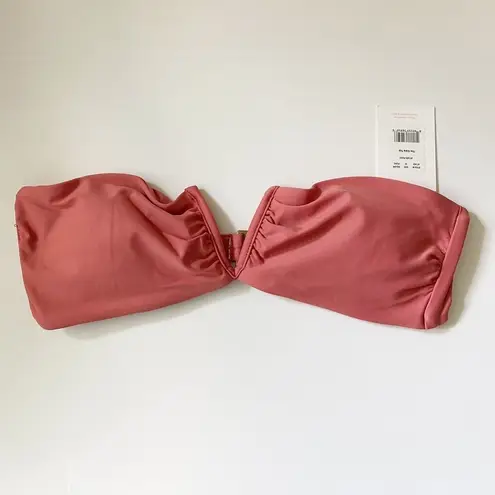 ANDIE Swim The Scala Bikini Top Strapless Punch Size Medium M NWT