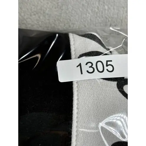 Vtg Konkrete Kids Cheer Squad Fan Cloth Sweatshirt Black/White Adult Large Black