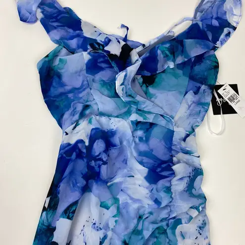 By & By NWT Multicolored Floral Dress Size L MSRP $59 White Size L