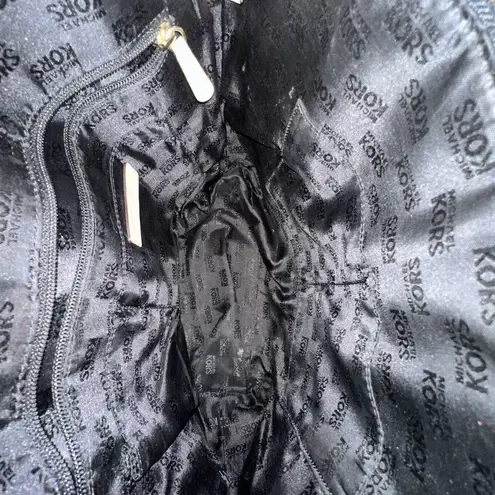 Michael Kors  Black Patent Leather Handbag