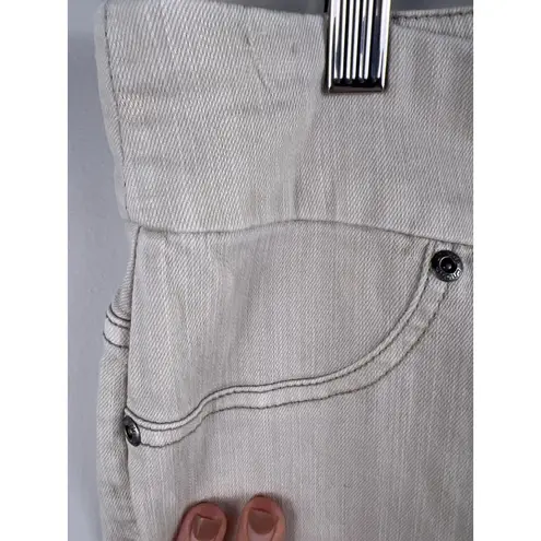 Chico's So Slimming Brigitte Pull-On Pants Beige Neutral Size 3 (16-18)