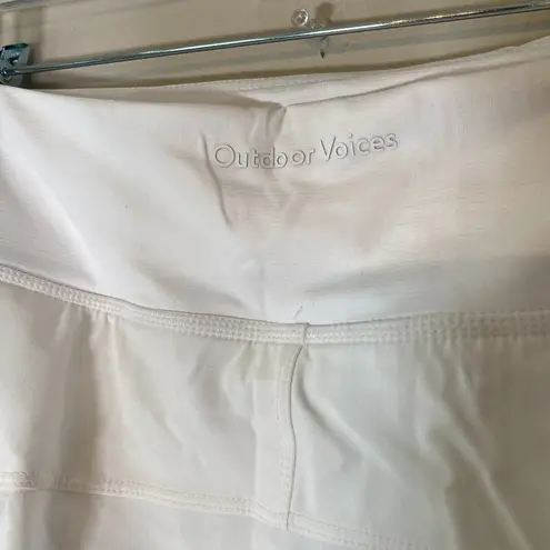 Outdoor Voices NWT  Hudson 4" Skort in White