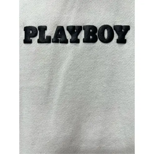 Playboy  by Pacsun White Graphic Hoodie