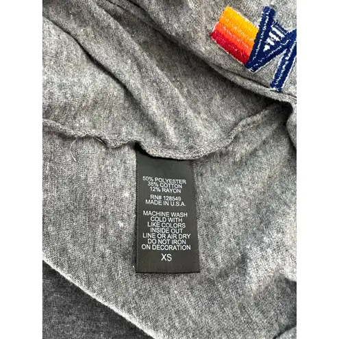 Aviator Nation RARE Gray Hawaii Love Wildfire Relief Tee Sz XS