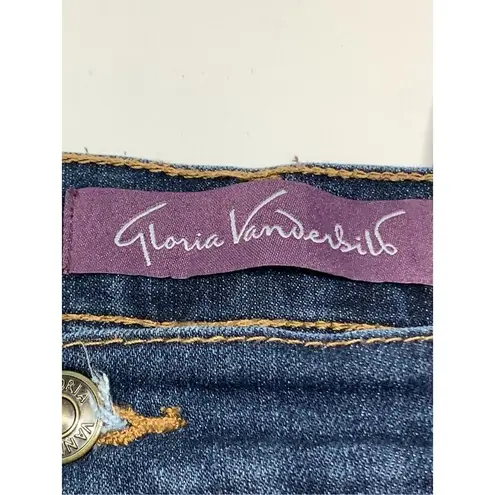 Gloria Vanderbilt  Women's Five Pocket Denim Amanda High-Rise Jeans Blue Size 20W