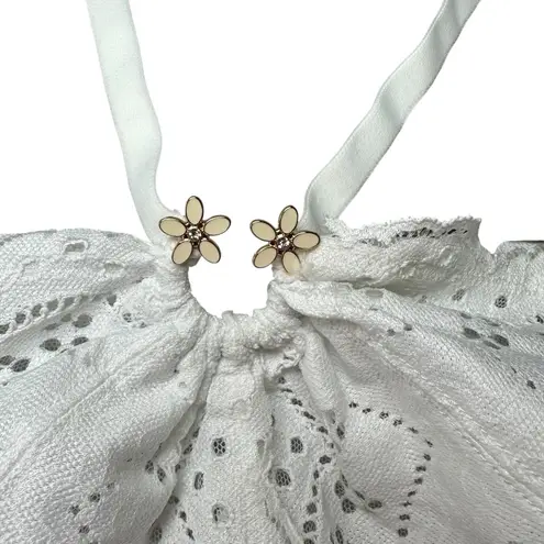 Savage X Fenty 3X White Lace Bralette Crop Top NWT Plus Size Bridal Lingerie