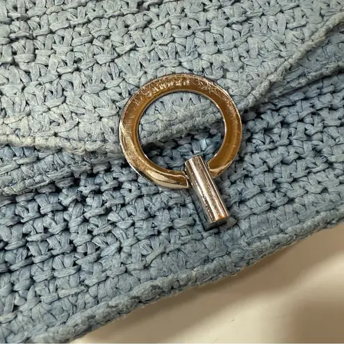 Sandro RAFFIA YZA BAG blue