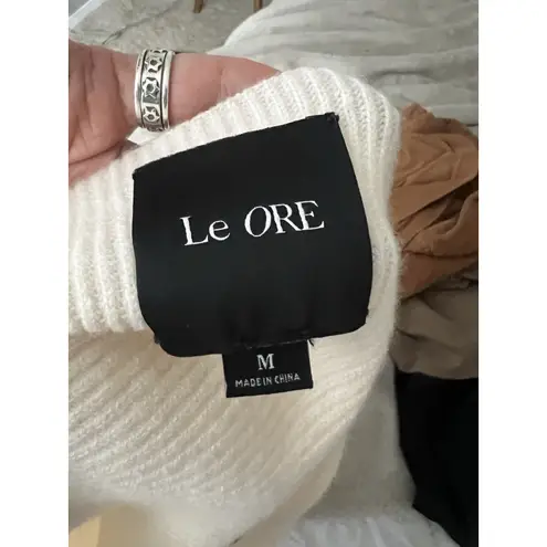 Le ORE Cropped Cashmere Blend Tank Medium