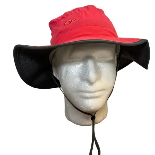 Outdoor Research Women's Solar Roller Hat #80642 Desert Sunrise/Dark Grey Small Pink