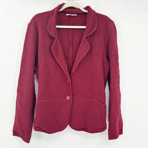 Pendleton Womens 100% Lambs Wool Two Button Preppy Career Blazer Size XL Peite