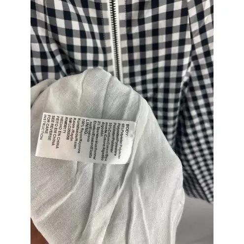 Lucca Couture Lucca Strapless Gingham A-Line Dress S