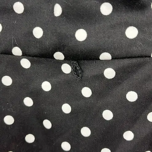 Jones Wear New Dress Size 10 Black and White Polka Dot Sleeveless Sheath Dress