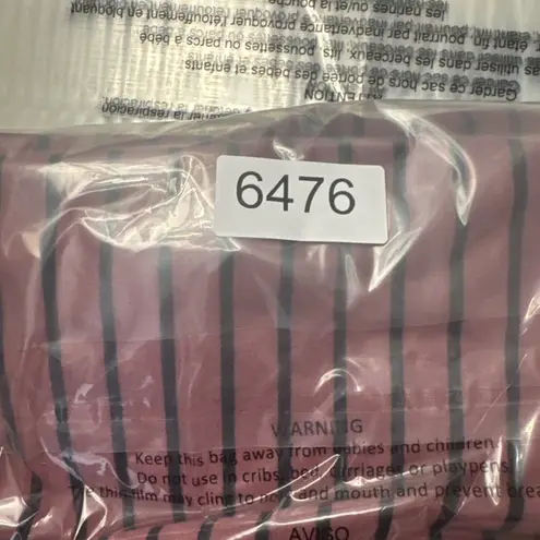 LL Bean Ultrasoft Sweats Funnelneck Pullover Women S Pink Stripe Casual Comfy **