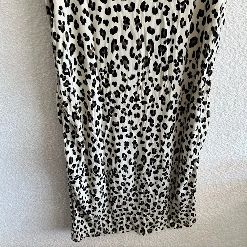 Time And Tru Maternity Women’s Leopard Short Sleeve Midi Dress Size XL (16