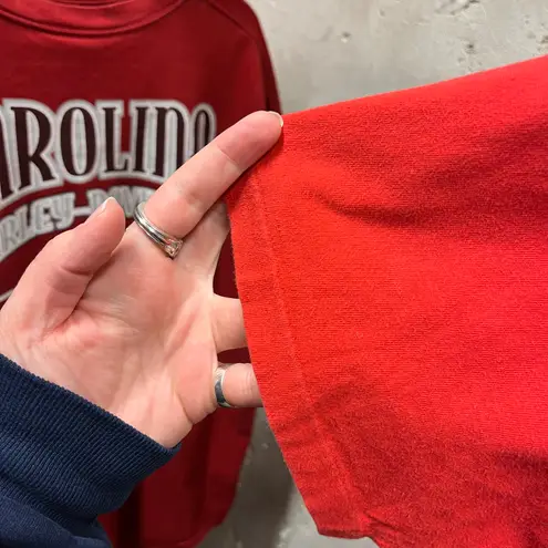 Russell Athletic Vintage 90s Red Spellout Graphic Logo Short Sleeve T-Shirt L