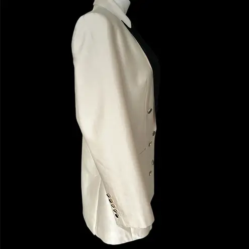 Zimmermann Dancer Tuxedo Dress Milk/Black 3 (L) EUC