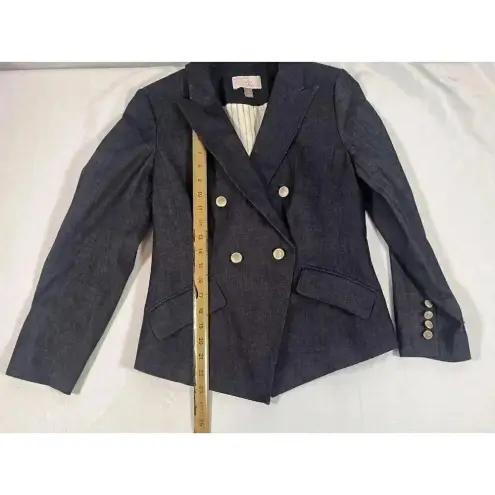 OLIVIA PALERMO Chelsea 28 Denim Blazer Size M Size M