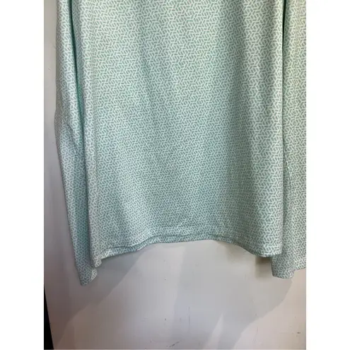 Lady Hagen Patterned Long Sleeve Top Woman’s Size XL —STAINS