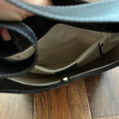 LANCEL Paris black leather purse made in France