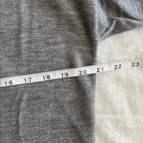 Zadig & Voltaire Skull Studded 100% Merino Wool Sweater Gray Grunge streetwear