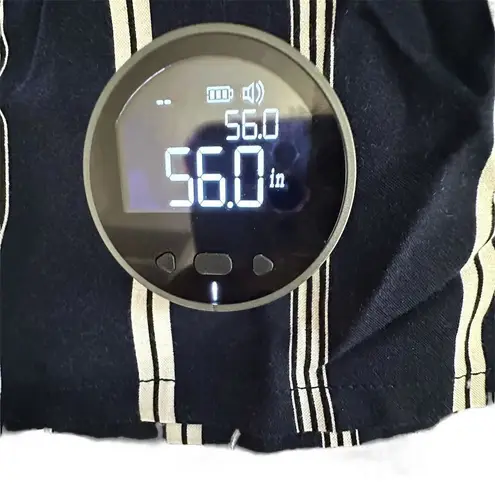 NWOT Toxik3 Women's Striped Jumpsuit Sz M Multicolor Belted Waist Casual V