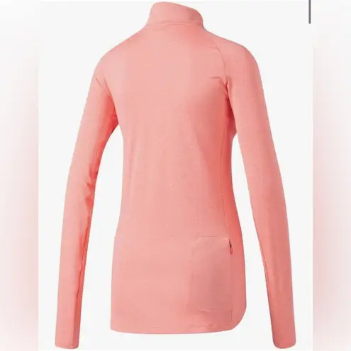 Adidas NWOT  Climalite Running Women's Peach Long Sleeve Top Small