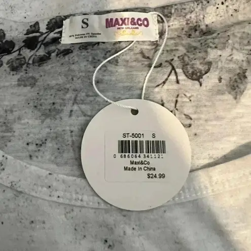 NWT Maxi & Co New Orleans Jazz Tshirt A3