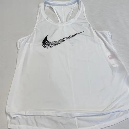 Nike  Swoosh Run Running Tank - Women's M b10