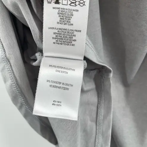 Lole Tank Top Size Large Light Gray Racerback Athleisure Athletic Yoga Outdoor