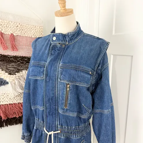 NEW MOTHER Carry All Parka M Blue Size M