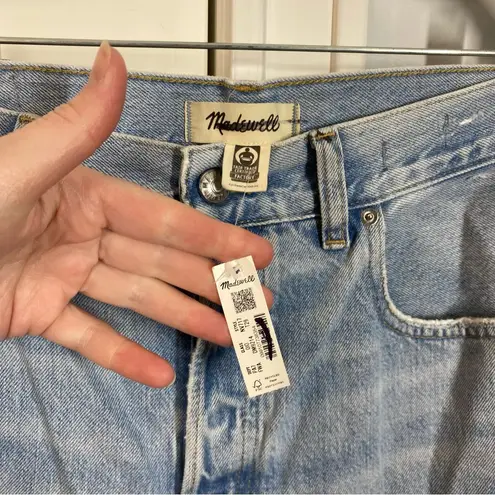 Madewell  Women’s 29‎ Tall Jeans Low Slung Baggy Wide Leg Crop 100% Cotton Denim