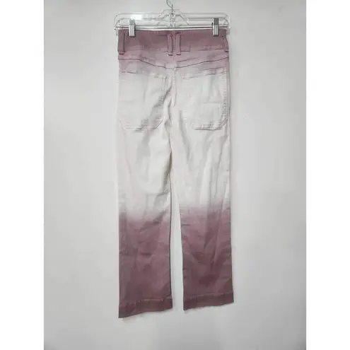 Anthropologie Pilcro Ultra High-Rise Dip-Dyed Slim Jeans Size 26
