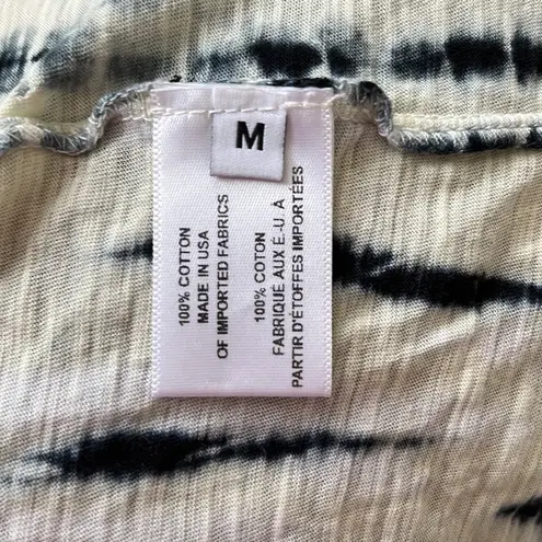 Proenza Schouler Tie Dye Long Sleeve T-Shirt in Ecru size Medium