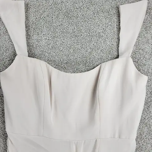 After Six Formal Dress Womens 10R Oat Chiffon Full Length Bridesmaid Evening