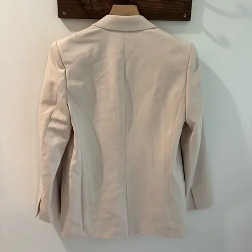 Reiss NWT Maya Open Front Blazer in Beige Size US4