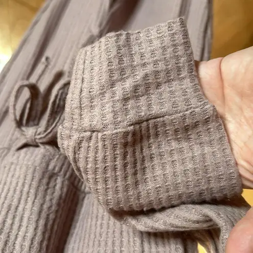 Alfani NWT Intimates Women's Long Sleeve Tie Waist Sleep Jumpsuit Size XS