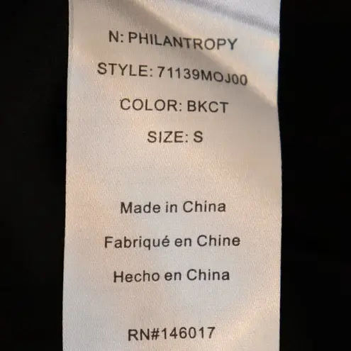 n:philanthropy Black Sleeveless Maxi Tank Dress Size S