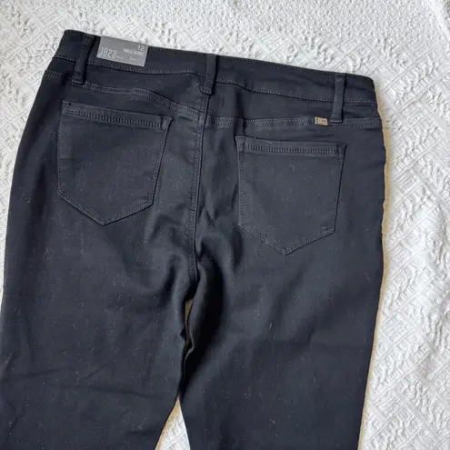 1822 Denim Black Skinny Jumpsuit