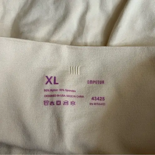 NWOT Empetua Shapermint Nude Everyday Smoothing Short Size XL Tan