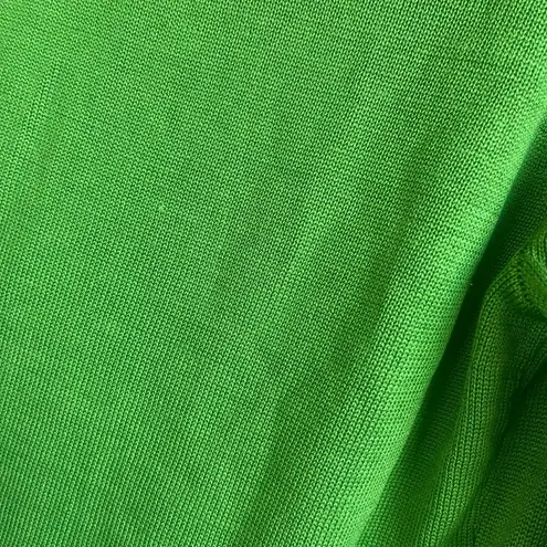 Natori NWT Josie 100% Silk Green Long Cardigan Duster Size Medium