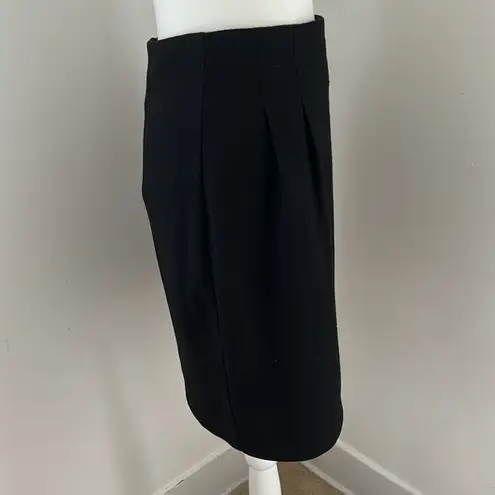 Briggs New York Vintage Briggs Black Wool Skirt sz 4/6p