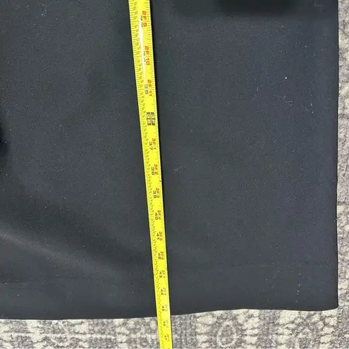 Jill Stuart Jill 8 Black Crepe Sweatheart Neckline Midi Full Skirt Midi Dress