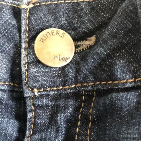 Riders By Lee Lee Riders Midrise Straight Leg Dark Wash Jeans