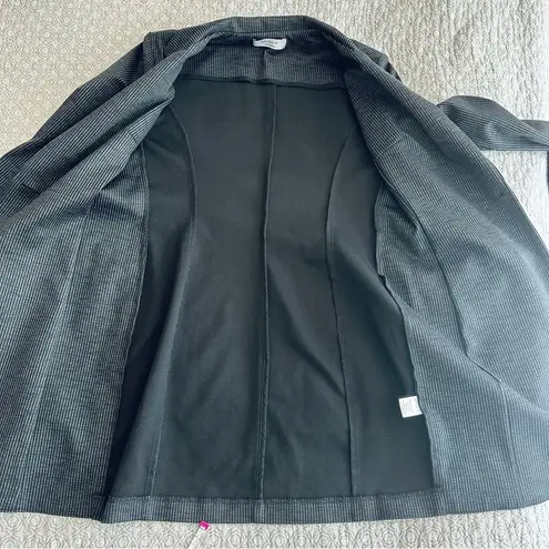 Bailey 44 Black & Anthracite Peter the Great Striped Tunic Blazer Size L