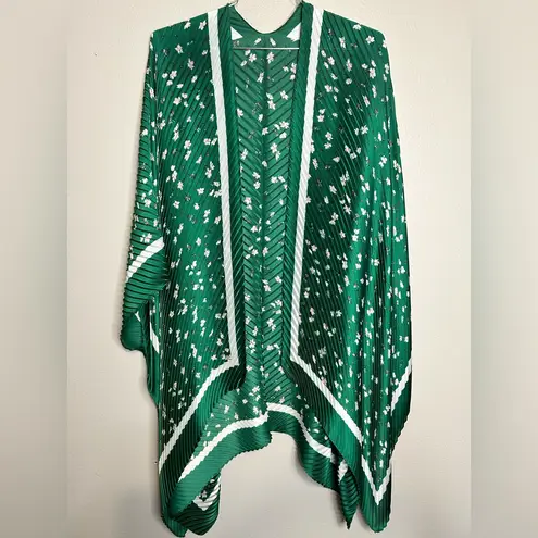 Green Floral Kimono Size undefined