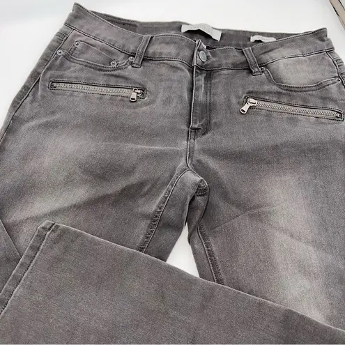 Kenneth Cole Reaction Women's Skinny Jeans in Dark Gray w/7 Pockets