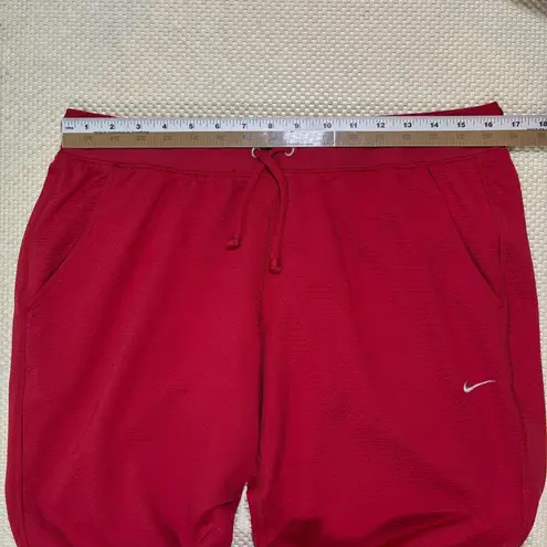 Nike VTG Y2K  Sphere Red Athletic Boot Cut Track Pants Women's L