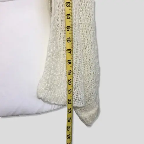 Wild Fable NWT Ivory White Cream Open Knit Front Cardigan Shrug New